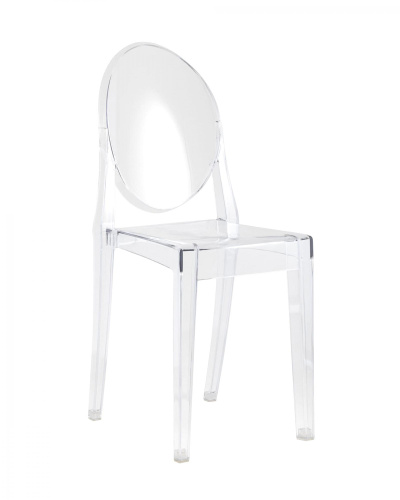 Стул Victoria Ghost прозрачный фото Стул Victoria Ghost прозрачный. Фото №1