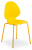 Стул EBAY (mod 03) металл/пластик, 52x46x83.5, желтый (поставляется по 4 шт). Фото №1
