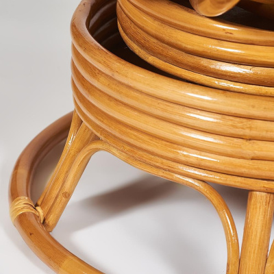 Кресло-качалка плетёное Papasan 23/01B + Подушка Honey фото Кресло-качалка плетёное Papasan 23/01B + Подушка Honey. Фото