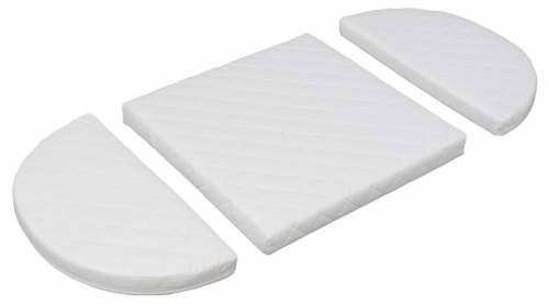 Матрас для новорожденных Polini Kids Волшебные сны 1250x750, белый. Фото №6