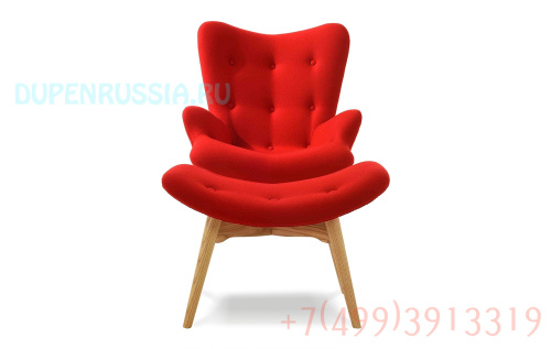 Банкетка DC-917F красная. Фото №5