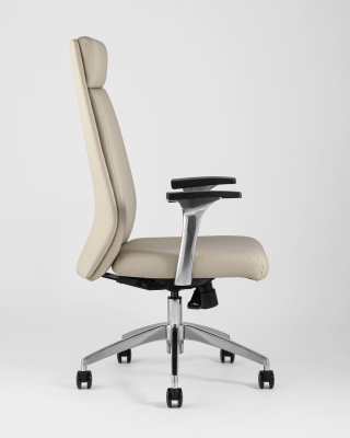 Кресло руководителя TopChairs Armor бежевое фото Кресло руководителя TopChairs Armor бежевое. Фото №4