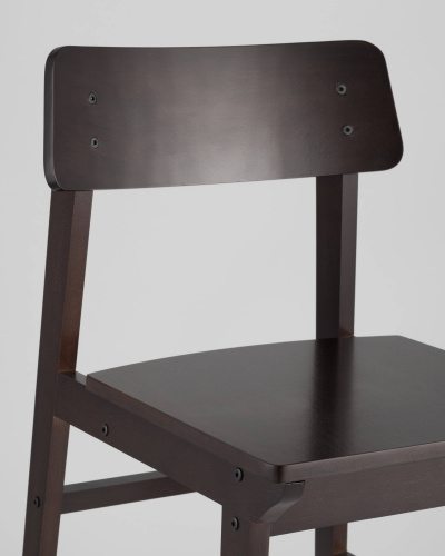 Стул ODEN WOOD эспрессо 2 шт.. Фото №9