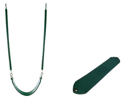 Качели детские SA-016, зеленый. Фото