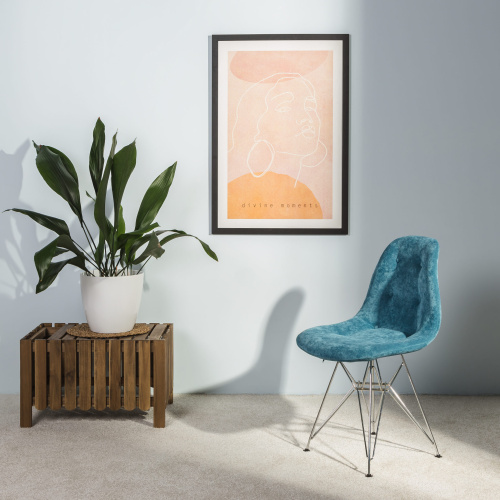 Стул Eames Блю/CR. Фото №9