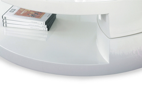 Стол журнальный DUPEN CT-042 белый. Фото №11