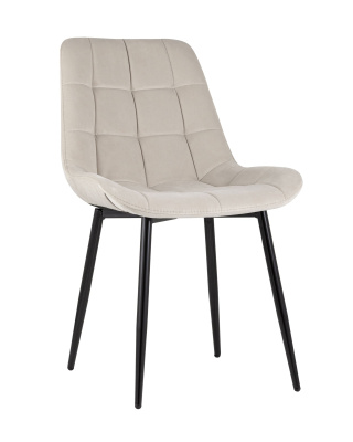 Стул Флекс велюр бежевый. Фото