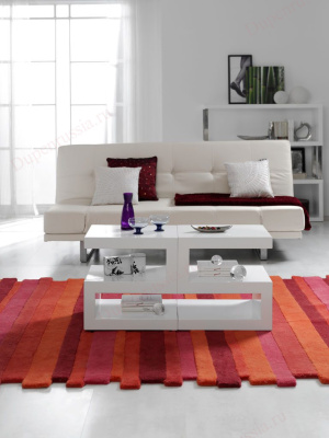 Стол консоль DUPEN 25-20 белый. Фото