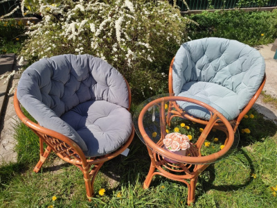 Подушка на кресло "Багама" авторская (однотонная). Фото №4