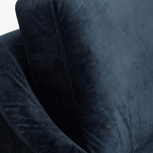 Диван Secret de Maison OSLO (mod. 5380-40C) дерево береза, ткань: вельвет, 187*95*83, темно-синий. Фото №2