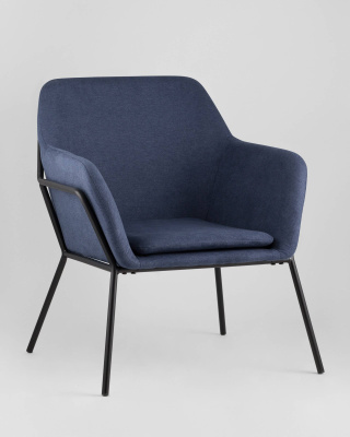 Кресло Шелфорд синее. Фото