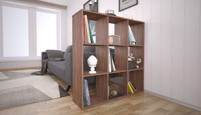 Стеллаж Polini Home Smart, коричневый. Фото