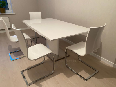 Стол DUPEN DT-01 белый. Фото