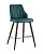 Стул полубарный Коналл экокожа темно-синий