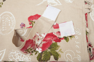 Занавеска на завязках с подхватами Secret De Maison Summer Garden фото Занавеска на завязках с подхватами Secret De Maison Summer Garden. Фото №3