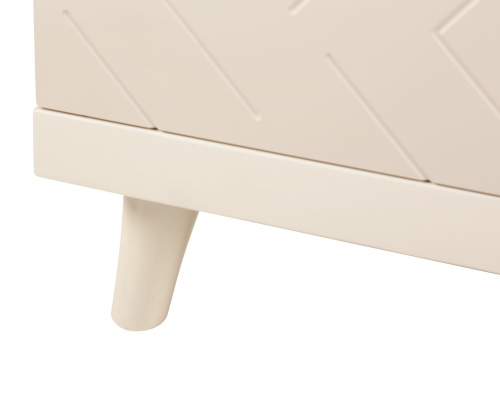 Комод с 3 ящиками Сканди Жемчужно-белый. Фото №8