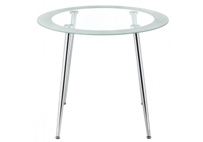 Стол стеклянный Vasko белый. Фото