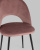 Стул Меган велюр с ромбами пыльно-розовый. Фото №8