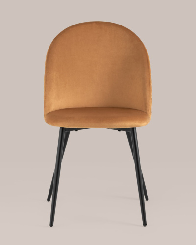 Стул Lilly велюр терракотовый. Фото №5