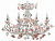 Подвесная люстра Chiaro Сицилия 6 282012208