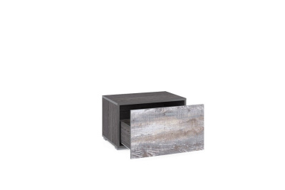 Тумба Urban НМ 011.86-02, Бетон Пайн темный, Ясень Анкор темный. Фото