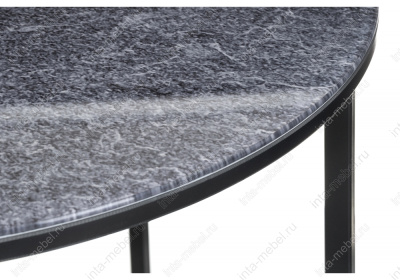 Журнальный стол Волопас серый мрамор. Фото