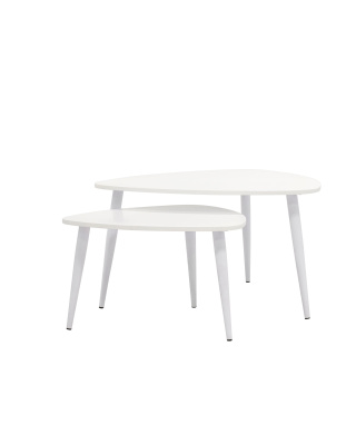 Набор журнальных столиков Агата 80 и 60 см. Фото