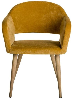 Кресло Oscar Жёлт/Натуральный Дуб фото Кресло Oscar Жёлт/Натуральный Дуб. Фото №4