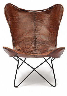 Кресло Secret De Maison NEWTON ( mod. M-3034 ) кожа буйвола / металл, 68 х70 х 93, коричневый фото Кресло Secret De Maison NEWTON ( mod. M-3034 ) кожа буйвола / металл, 68 х70 х 93, коричневый. Фото №2