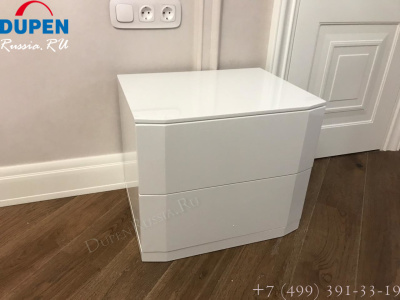 Тумба прикроватная DUPEN M-102 белая фото Тумба прикроватная DUPEN M-102 белая. Фото №2