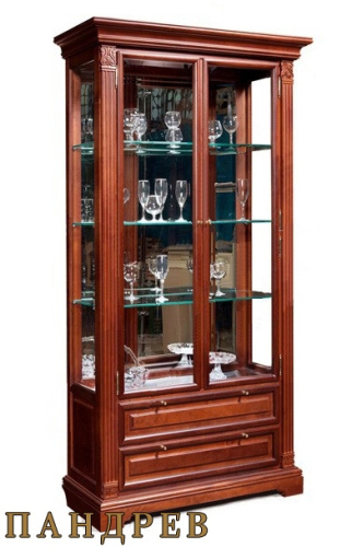 Шкаф с витриной Престиж ГМ 5907Е фото Шкаф с витриной Престиж ГМ 5907Е. Фото №1