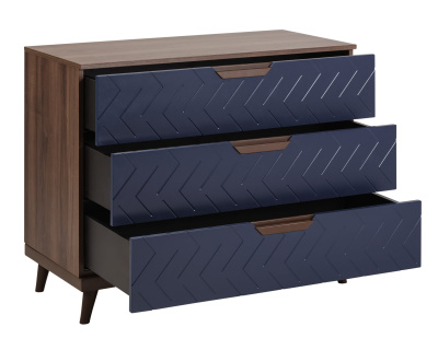 Комод с 3 ящиками Сканди Сапфир. Фото №4