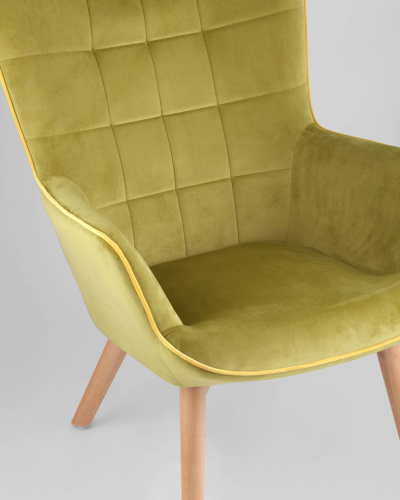 Кресло Манго оливковый. Фото №10