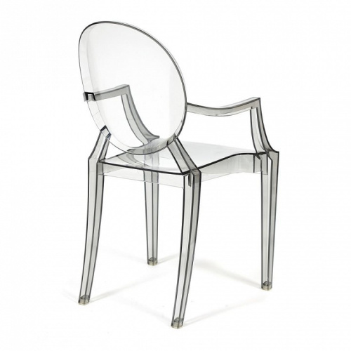 Кресло Secret De Maison MEDALION  (mod. 922) пластик, 56,5*53,2*92,5см, серый (поставляется по 4 шт). Фото №2