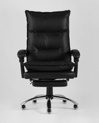 Кресло руководителя TopChairs Alpha черное фото Кресло руководителя TopChairs Alpha черное. Фото №5