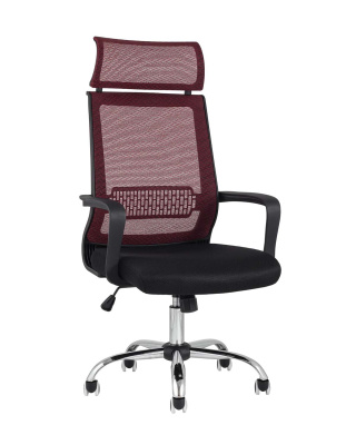 Кресло офисное TopChairs Style красное фото Кресло офисное TopChairs Style красное. Фото №2
