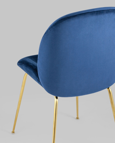 Стул Palma Gold, синий. Фото №8