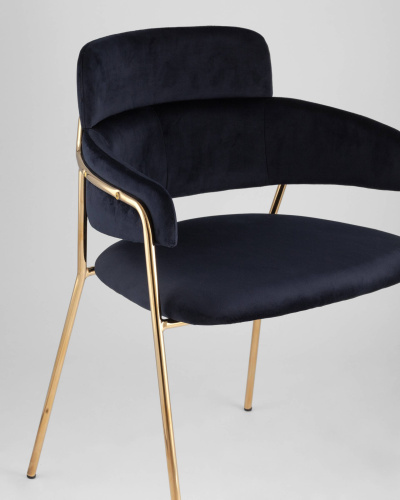 Стул Полин темно-синий. Фото №9