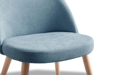 Стул DC373 blue (голубой). Фото