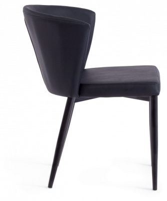 Стул AMY ( mod 09)  металл, PU, 57x52.5x75, черный (поставляется по 2 шт) фото Стул AMY ( mod 09)  металл, PU, 57x52.5x75, черный (поставляется по 2 шт). Фото №2