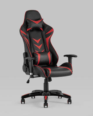 Кресло игровое TopChairs Corvette красное фото Кресло игровое TopChairs Corvette красное. Фото №3