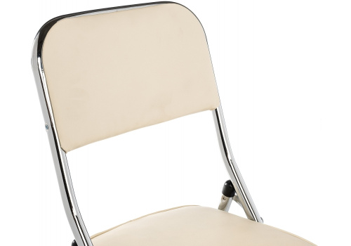 Стул раскладной бежевый. Фото №3