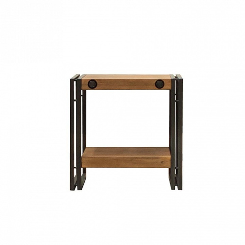 Столик Secret De Maison CITY ( mod. CTY L12 ) металл/дерево, 51х50х50см, коричневый дым (smoke brown B034). Фото №2