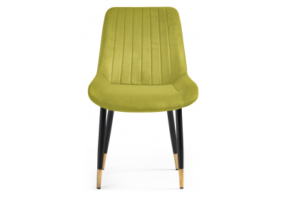 Стул Seda 1 khaki / gold / black. Фото