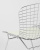 Стул обеденный Bertoia хромированный с белой подушкой. Фото №8