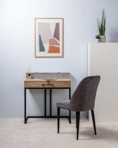 Стул TOLIX WOOD серебристый матовый. Фото №12