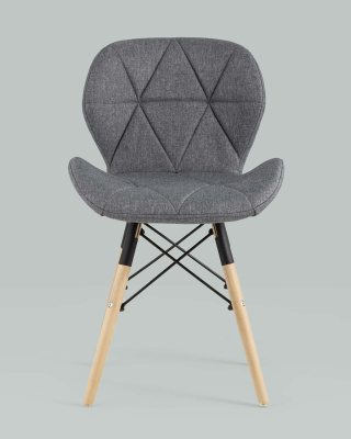 Стул Бон рогожка темно-серый. Фото