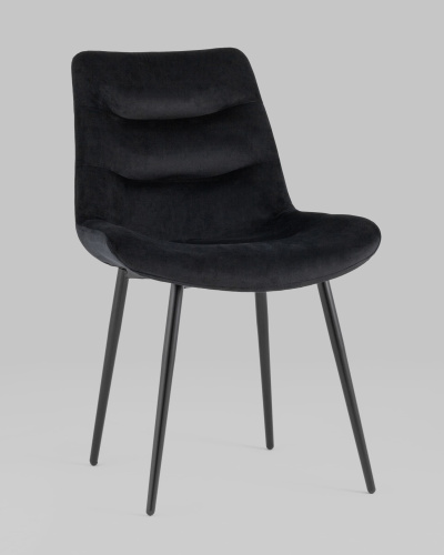 Стул Остин велюр черный. Фото №3