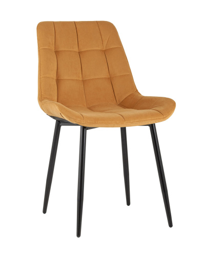 Стул Флекс велюр оранжевый. Фото №2