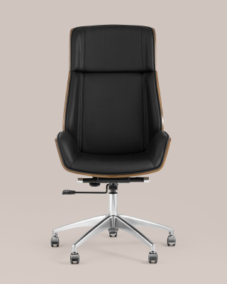 Кресло руководителя TopChairs Crown черное. Фото №5